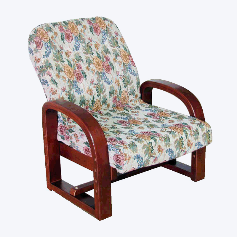 Cadeira reclinável dobrável com pernas curtas 159