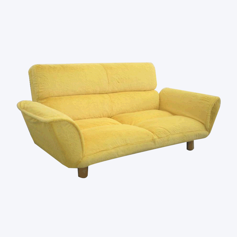 Sofá-cama preguiçoso ajustável reclinável de chão duplo de cor doce SF018
